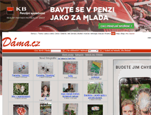 Tablet Screenshot of foto.dama.cz