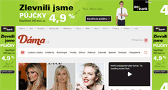 Desktop Screenshot of dama.cz