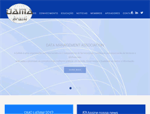 Tablet Screenshot of dama.org.br