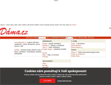 Tablet Screenshot of odkazy.dama.cz