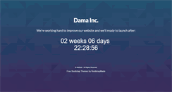 Desktop Screenshot of dama.net